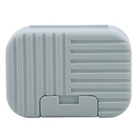 3Pcs Nordic Style Soap Box With Lid Sealed Travel Home Bathroom Storage Box