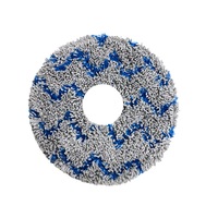 3Pcs Suitable for Ecovacs Sweeping Robot Accessories Mop T10 TURBO X1 Blue Rag Washable Rag