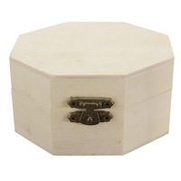 3Pcs Wooden Box Organizer Storage Craft Case For Handicraft Jewelry