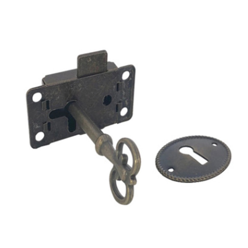 Buy 3Set Door Lock Set Key Antique Jewelry Makeup Case