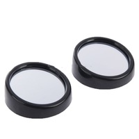 3Sets 3R-012 Car Blind Spot Mirror 360 Degrees Angle Adjustable(Black)