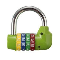 4 Digit Resettable Combination Padlock Travel Luggage Bag Diary Suitcase Code Security Lock