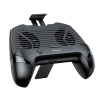 4 In 1 Phone Gaming Handle Grip With Rapid Cooling Fan Radiator and Holder and 1200Mah Li-Ion Back Up Battery