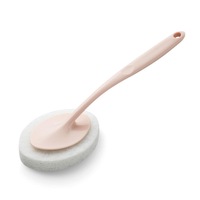 4 Pcs Hand-Held Sponge Cleaning Brush Bath Brushes Ceramic Tile Kitchen Descaling Pot Replaceable Sponge