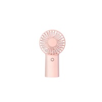 4000Mah Handheld Mini Fan Mini Usb Charging Desktop Cooler Large Capacity Three Gear Pink