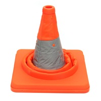 40Cm Folding Collapsible Highway Road Reflective Sticker Tape Safety Cone Traffic Pop Up Multipurpose