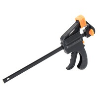 4Pcs 4 Inch Wood Working Bar F Clamp Quick Grip Ratchet Release Squeeze Hand Tool Diy