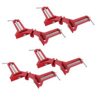 4Pcs 90 Degree Right Angle Corner Holder Clip Multifunctional Picture Framing Woodworking Clamp
