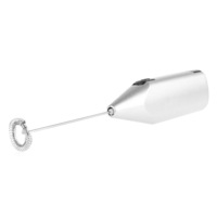 4Pcs Automatic Milk Frother Electric Handhold Stainless Steel Mini Coffee Milk Mixer Foamer Mixe