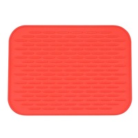 4Pcs Kitchen Silicone Heat Resistant Table Mat Non-Slip Pot Pan Holder Pad Cushion Baking Liner Placemat Table Protector