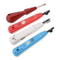 4Pcs Krone Network Adjustable Impact Punch Down Tool For Pillar Blocks Loop Line