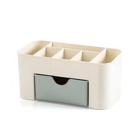 4Pcs Plastic Drawer Cosmetic Box Desktop Make Up Storage Box Jewelry Case Home Organizer Accessories Supplies Gear Stuff