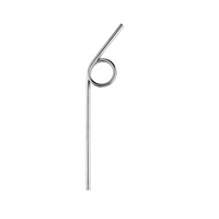 4Pcs Stainless Steel Reusable Drinking Straw Metal Yerba Mate Tea Bar Accessories