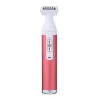 5 In 1 For Women Painless Hair Remover Set Usb Rechargeable With 5 Detachable Attachments For Bikini Trimmer/Nose Hair Trimmer/Eyebrow Shaper/Body Shaver
