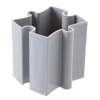5 Pcs Desk Table Splicable Storage Baskets Box Case For Bathroom Home Office Grey Colour