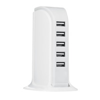 5 Port 4A Usb Desktop Charger Quick Charging Station