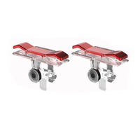 5Pair E9 Electroplating Design Press Eat Chicken Mobile Phone Trigger Shooting Controller Button Handle