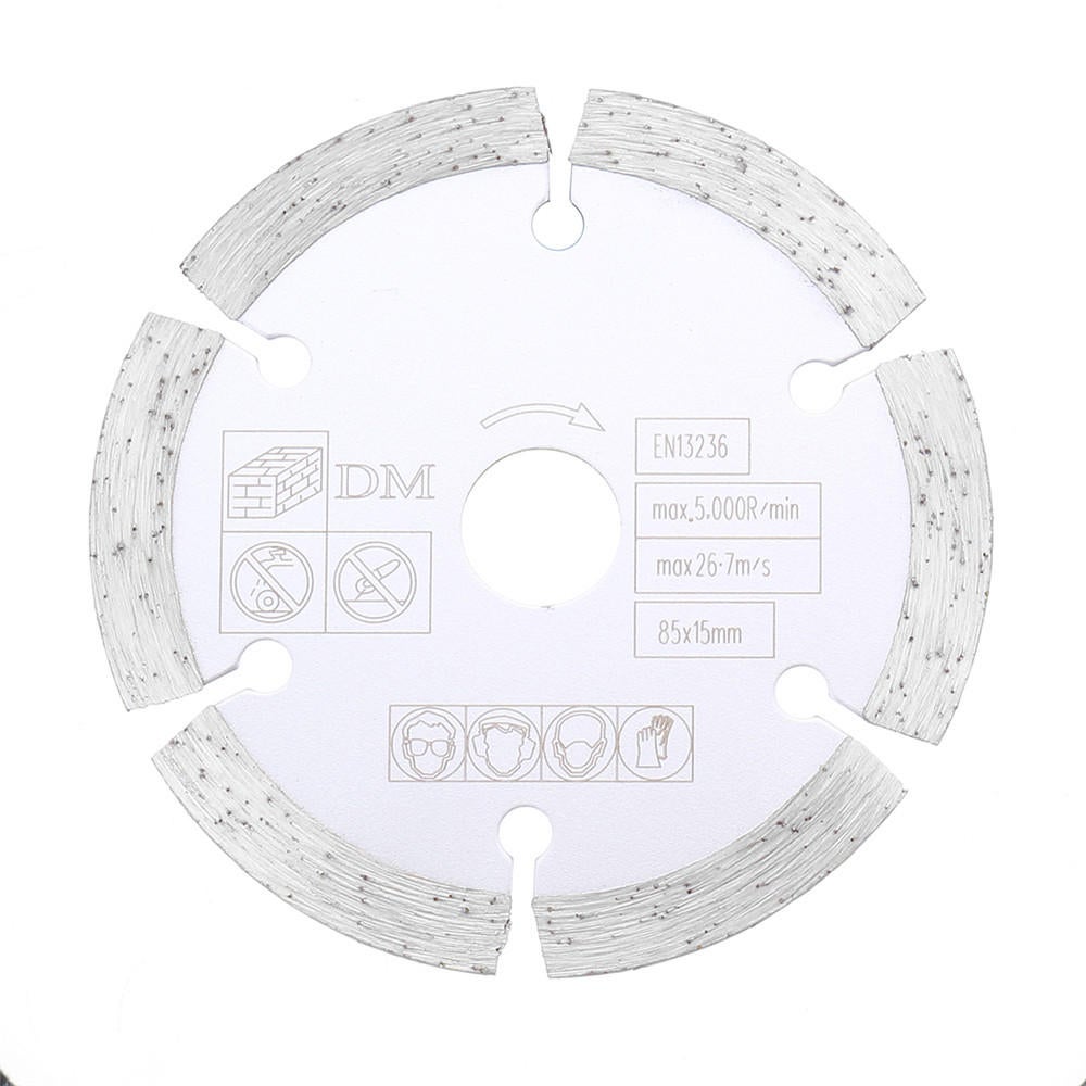 5pcs 85mm Diamond Saw Blade 15mm Bore Circular Cutting Disc