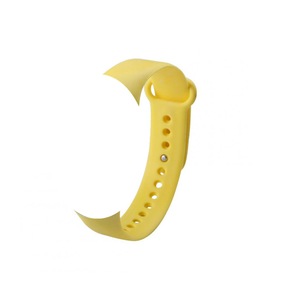5PCS Fashion Student Couple Led Casual Sports Touch Electronic Watch strap Millet 3 Bracelet Trend Fashion Mesh Belt yellow