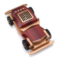 5W Usb Wireless Bluetooth Speaker Retro Car Setero Wood Super Bass Fm Mp3