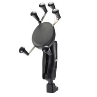 6.0 Inch Phone Gps Holder Anti Theft For Motorcycle Scooter Bike Rear View Mirror