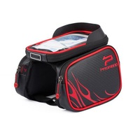 6.2 Inch Bicycle Front Beam Saddle Bag Rainwater Touch Screen Upper Tube Mobile Phone Bag 6.2 Inch