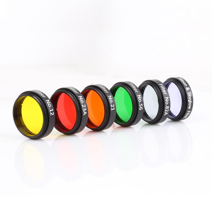 6 Pcsful Telescope Filter Kit Light Reduction For Telescopes Eyepieces