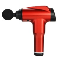 6 Speed Percussion Massager Deep Tissue 1200-3300R/Min For Muscle Tension Relief W/5 Massage Head