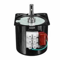 60Ktyz 220V 14W Permanent Magnetic Synchronous Motor Gear Machine 50Hz 15R/Min