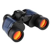 60X60 Day/Night Telescope Zoom Ultra Hd Binoculars For Hunting Camping Black