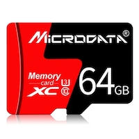 64Gb U3 Red And Black Tf(Micro Sd) Memory Card