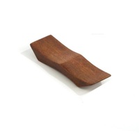 6Pcs Solid Wood Japanese Chopsticks Rest Chopsticks Rest Chopsticks Pillow Dual-Use Chopsticks Spoon Rest