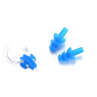 6SET Soft Silicone Swimming Nose Clip and Ear Plug Set Earplug