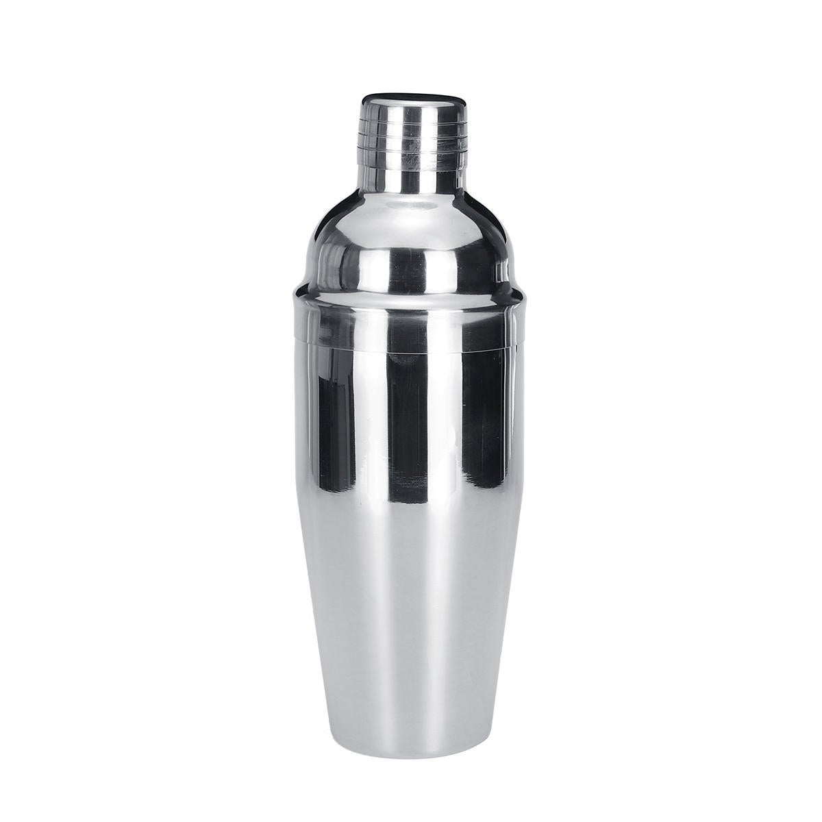 750Ml Stainless Steel Cocktail Shaker Mixer Maker Drink Holder Container Bar