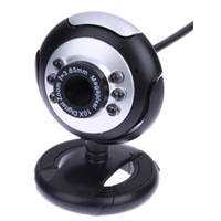 8.0 Mega Pixels Driverless PC Camera with Night Light, Mic