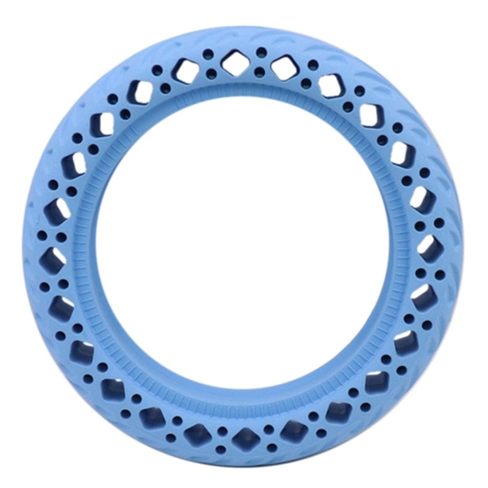 8.5 Inch Electric Scooter Wear-Resistant Shock-Absorbing Decorative Pattern Tire Honeycomb Solid Suitable For Xiaomi Mijia M365(Blue)