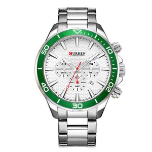 8309 Business Style Full Steel Men Wristwatch Date Display Quartz Watch 03