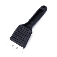 8Pcs 2 In 1 Steel Wire Bbq Barbecue Grill Oven Cleaner Cleaning Brush Metal Scrapers