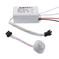 Ac 220V Ir Led Strip Pir Body Infrared Motion Sensor Controller Automatic Light Switch