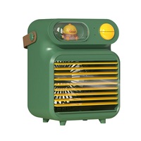 Air Cooler, Desktop Cartoon Mini Air Purifier, Outdoor Office Humidification, Cooling Fan