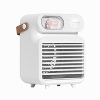 Air Cooler, Desktop Cartoon Mini Air Purifier, Outdoor Office Humidification, Cooling Fan