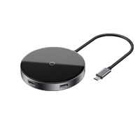 Aluminium Alloy + Glass Wireless Charger Pad