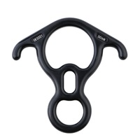 Aluminum Alloy Climbing Descender Rappelling Belay Device Tool