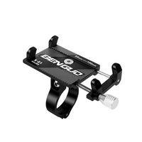Aluminum Alloy Motorcycle Bike Bicycle Mtb Handlebar Cell Phone Gps Holder Mount Black