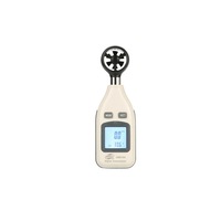 Anemometer Air Wind Speed Gauge Temperature Test Meter Thermometer
