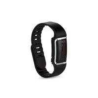 Anti-Wave Electronic Ultrasonic Wristband Mosquito Dispeller Silicone Smart Chip Black
