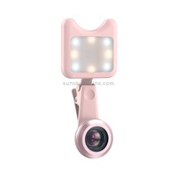 Apl-3663Fl Led Fill Light Selfie 3 Temperature and 9 Lighting Modes + 15X Macro Lens + 0.36X Wide-Angle Lens