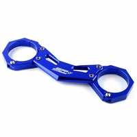 Balance Shock Absorber Damper Front Fork Brace Aluminum Bracket For Yamaha R3 R25 Mt03 Mt25 2014-2019 Blue