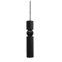 Bar Counter Modern Restaurant Bedroom Bedside Personality Simple Small Chandelier :Single Head Black