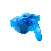 Bicycle Chain Cleaner Cycling Bike Machine Brushes Scrubber Wash Tool Kit Mountaineer Bicycle Chain Cleaner Tool Kits(Blue)